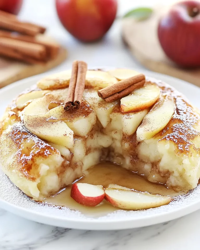 Apple Cinnamon Puffed Pancake