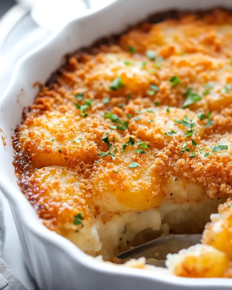 Au Gratin Potato Casserole