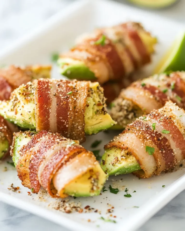 Bacon Wrapped Avocado Fries
