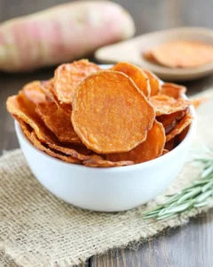 Baked Sweet Potato Chips
