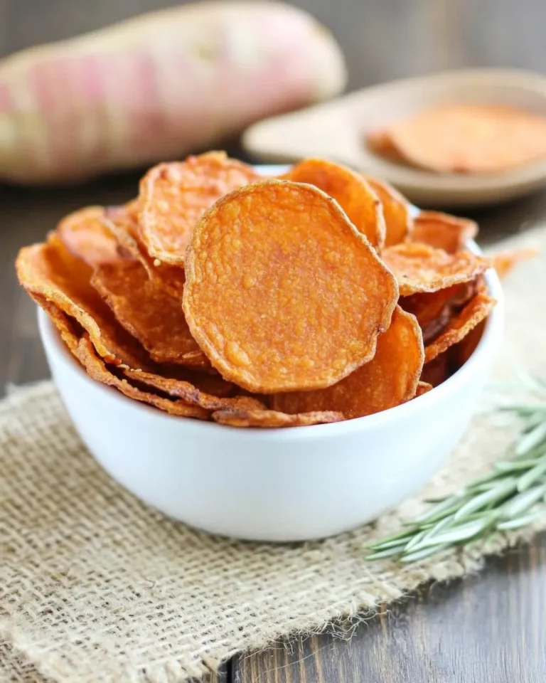 Baked Sweet Potato Chips