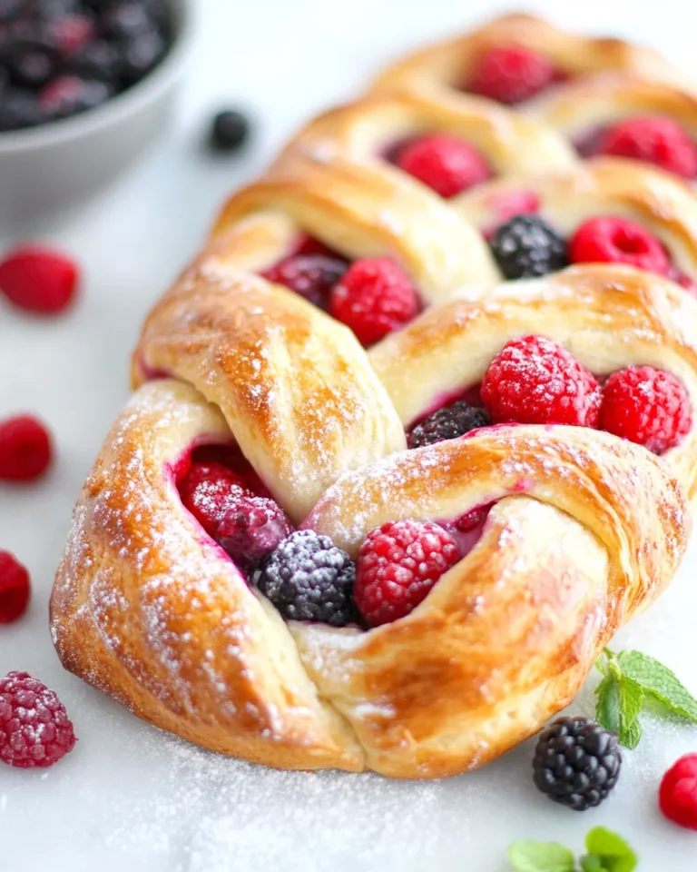 Berry Braided Bread