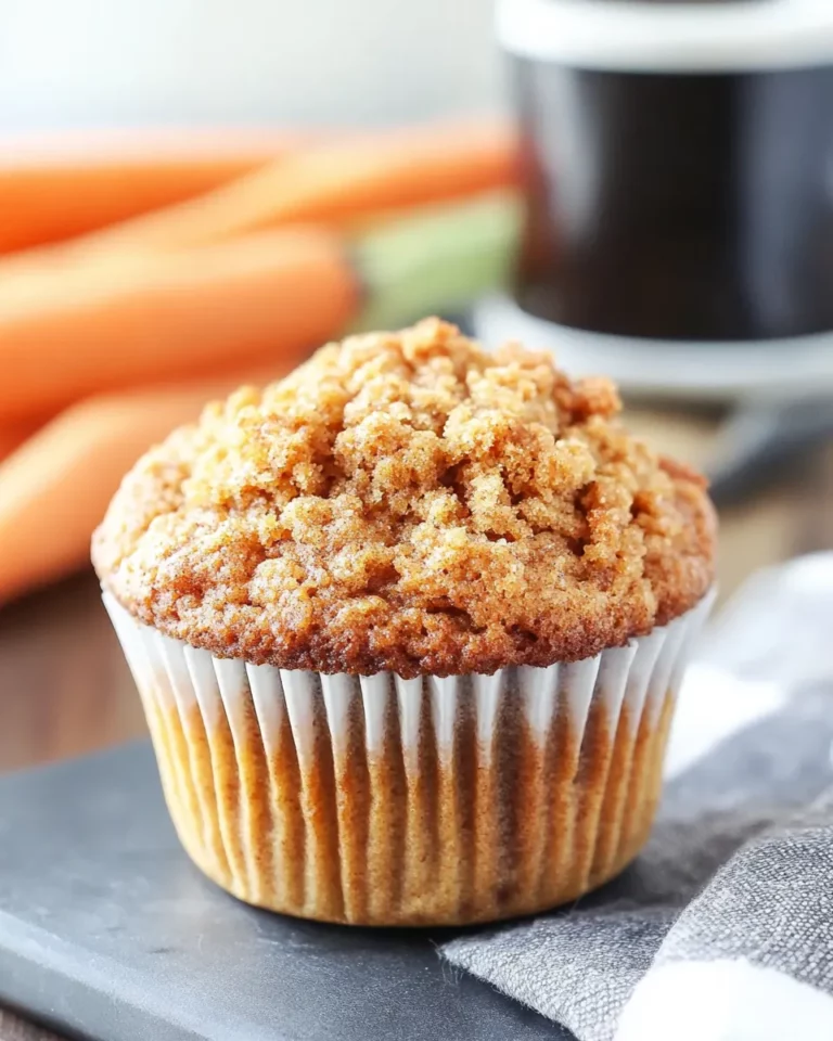 Carrot Coffee Cake Muffins