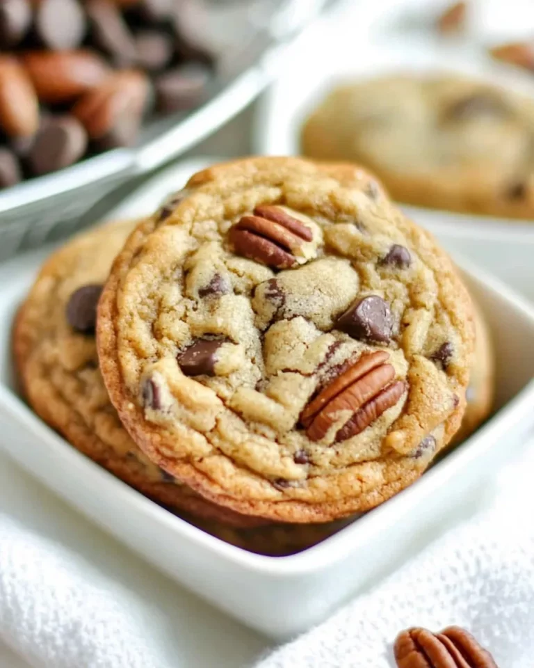Chocolate Chip Butter Pecan Cookies