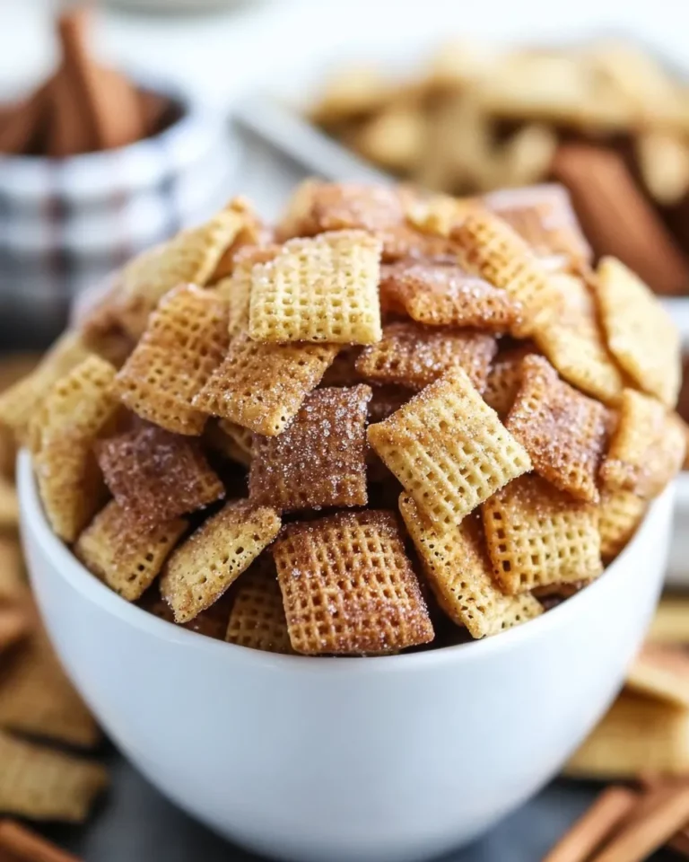 Cinnamon Sugar Sweet Chex Mix