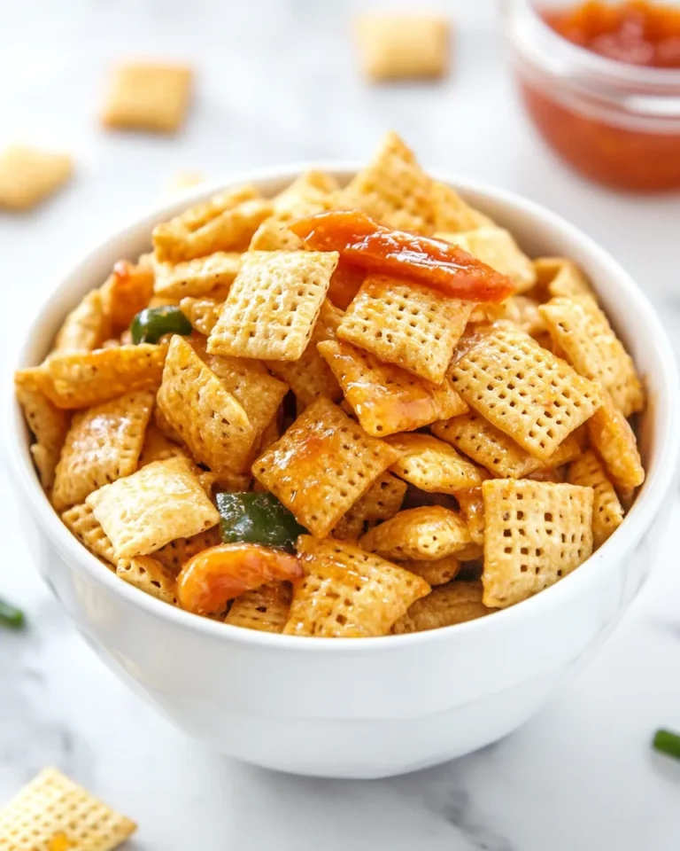 Honey Sriracha Chex Mix