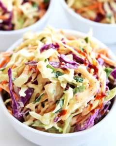 Honey Sriracha Coleslaw