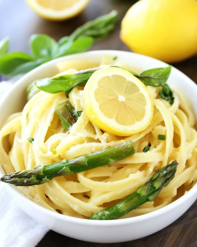 Lemon Asparagus Pasta