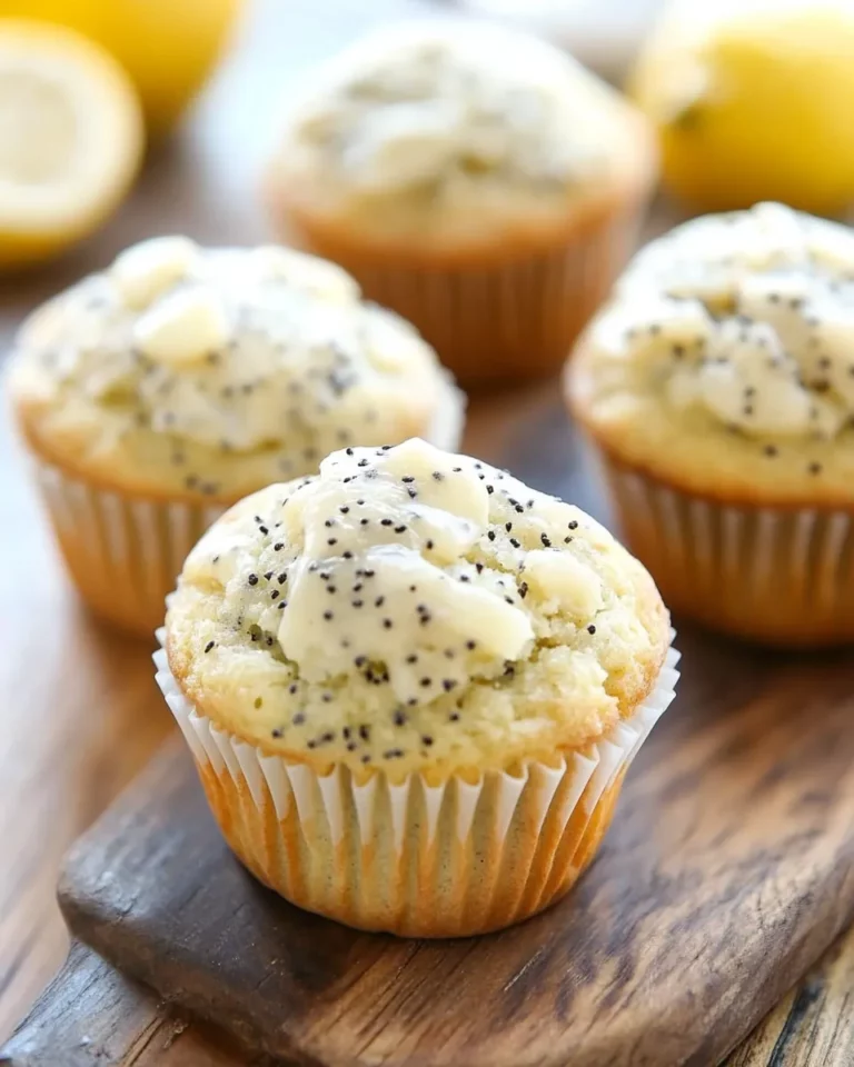 Lemon Poppy Seed Muffins