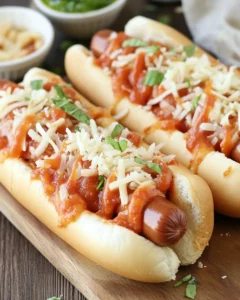 Pizza Hot Dogs