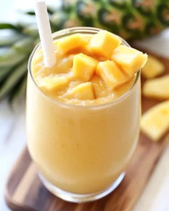 Skinny Tropical Pineapple Smoothie