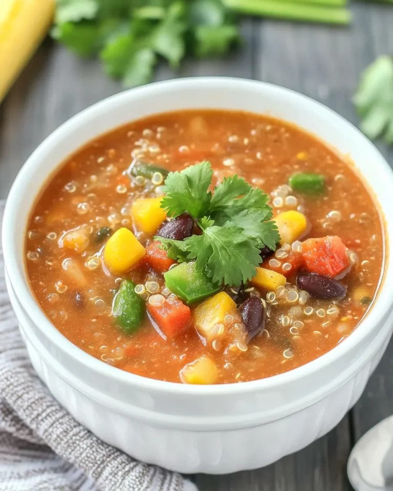 Southwest Quinoa Soup