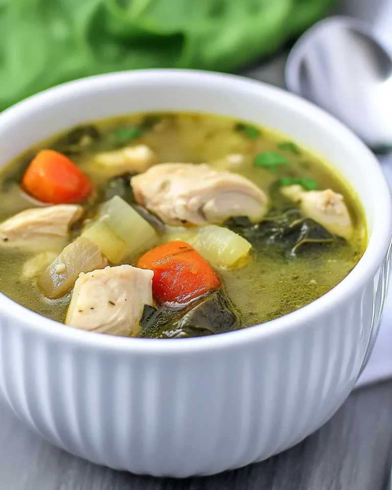 Spinach Artichoke Chicken Soup