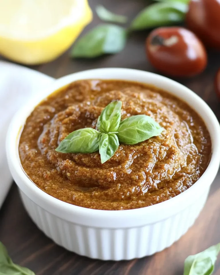 Sun Dried Tomato Pesto