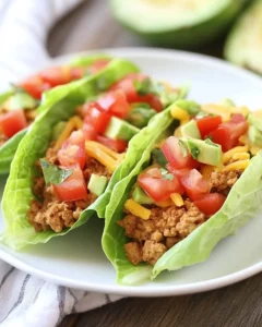 Taco Lettuce Wraps