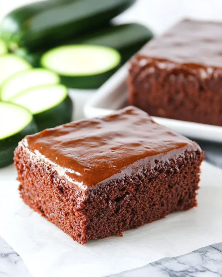 Zucchini Texas Sheet Cake