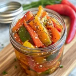 Homemade Everything-Bagel Pickled Peppers photo