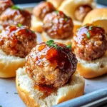 Delicious Fig-Jam BBQ Meatball Sliders recipe photo