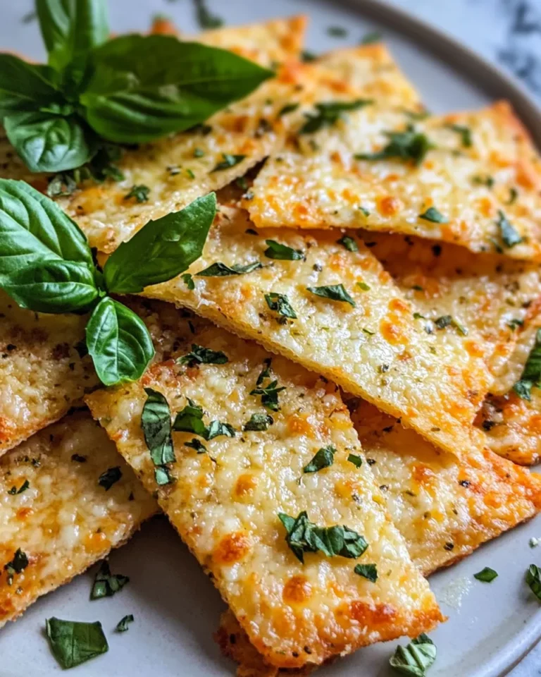 Homemade Garlic-Herb Flatbread Pizza Chips recipe photo