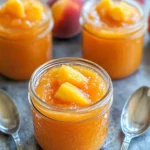 Homemade Instant-Pot Low-Sugar Peach Preserves recipe photo