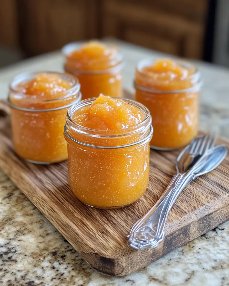 Easy Instant-Pot Low-Sugar Peach Preserves food shot