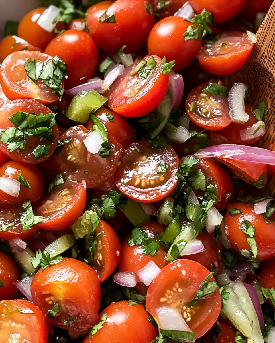 Easy Roasted Cherry-Tomato Salsa Fresca recipe image