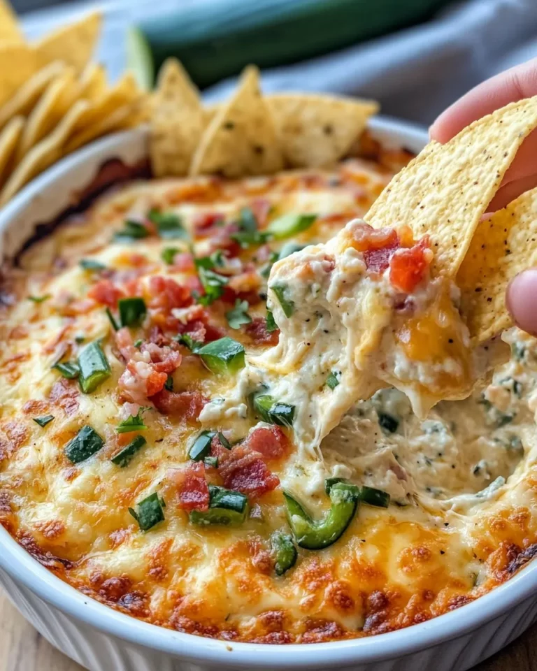Homemade Zucchini Relish Queso Dip (Game Day) recipe photo