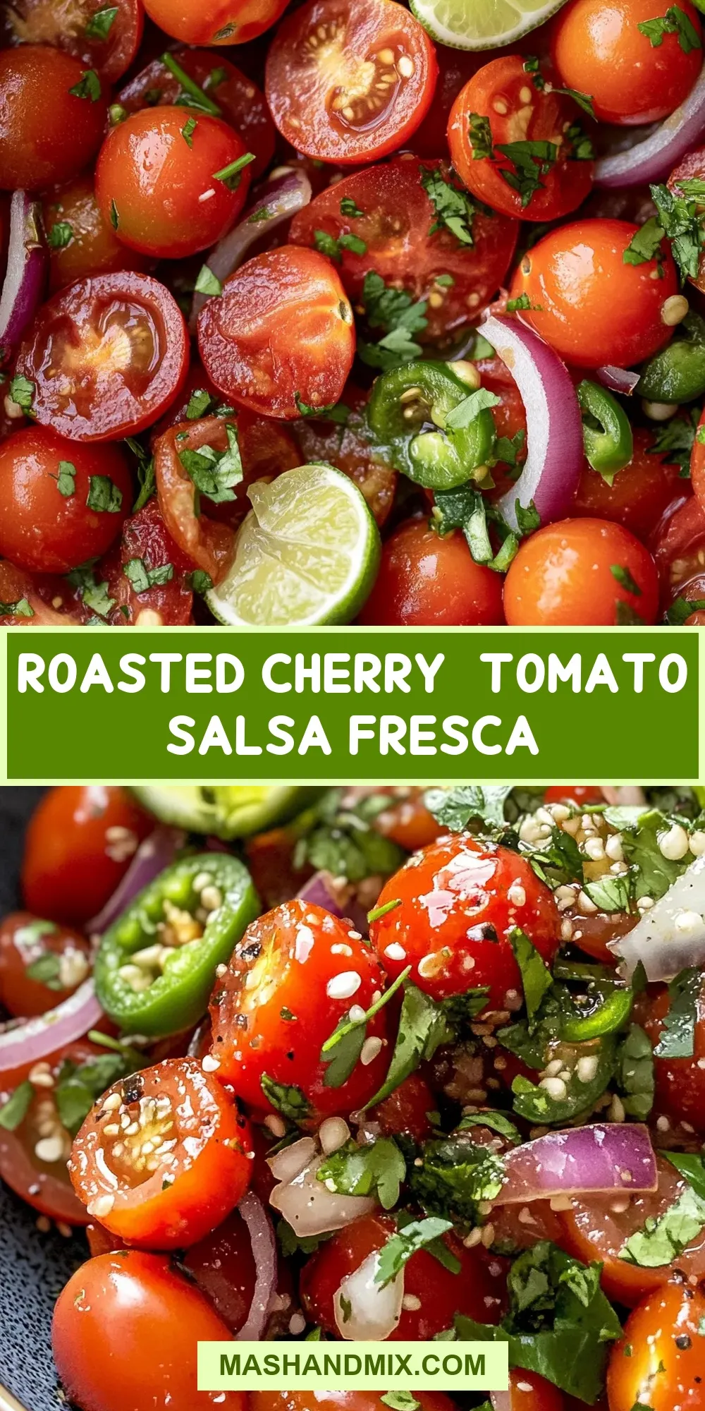 Roasted Cherry-Tomato Salsa Fresca Recipe