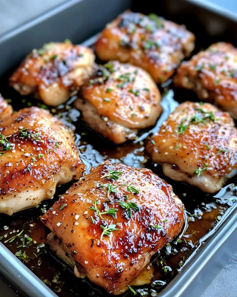 Homemade Balsamic Fig-Jam Chicken Thighs recipe photo