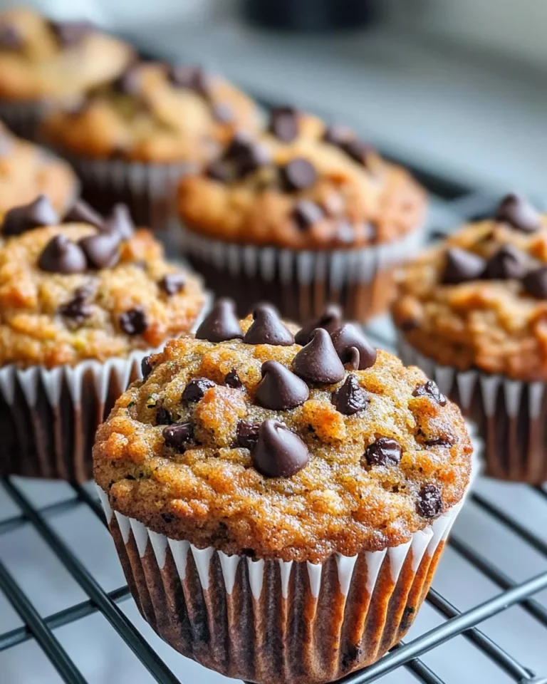 Homemade Chocolate-Chip Zucchini Coffee-Cake Muffins photo