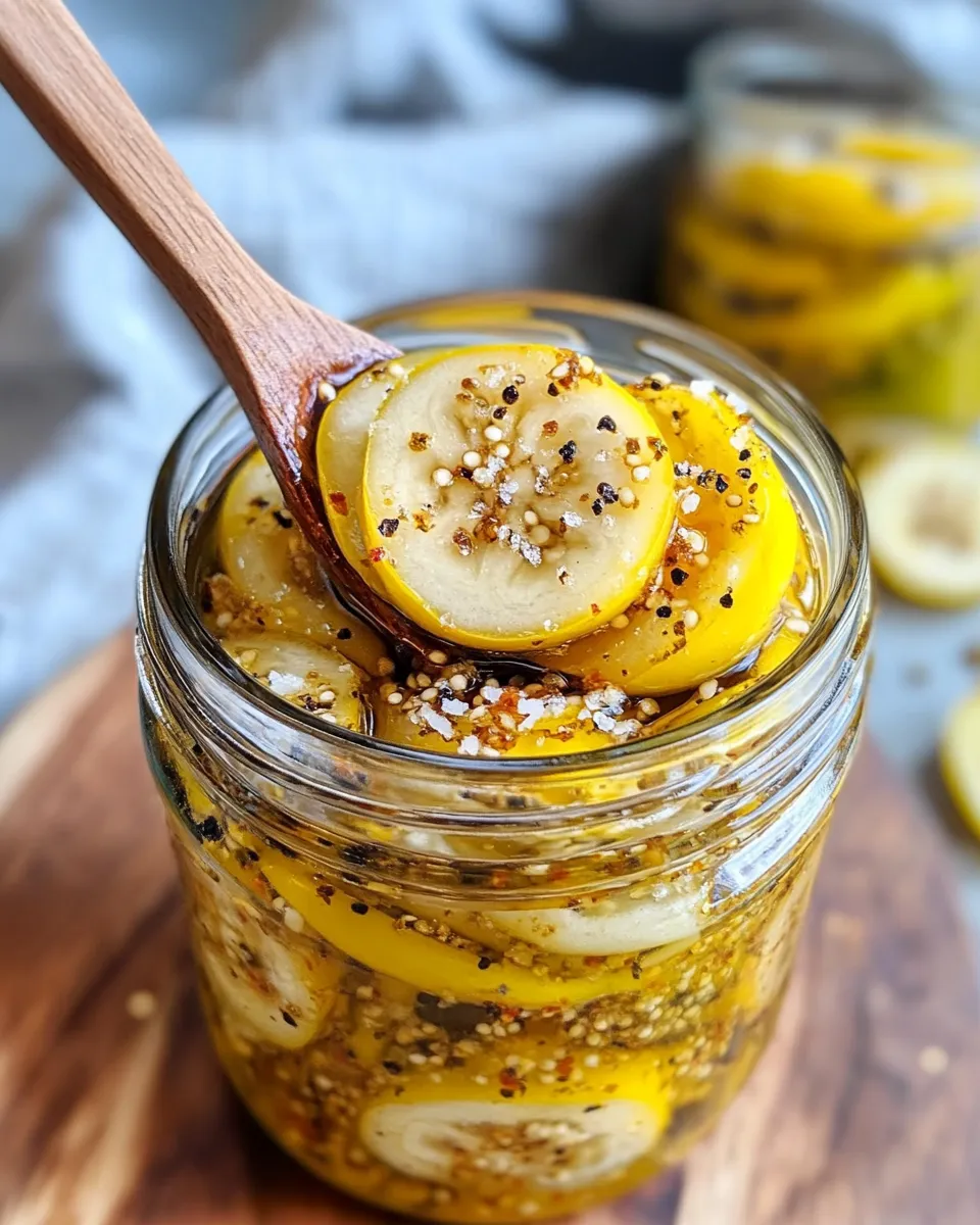 Easy Everything-Bagel Pickled Banana Peppers recipe image