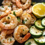 Easy Garlic-Butter Shrimp & Zucchini Skillet recipe photo