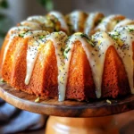Homemade Lemon-Poppy Zucchini Bundt Cake (Glaze) photo
