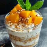 Homemade Peach-Ginger Overnight Oats Parfait recipe photo