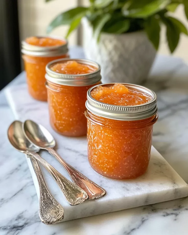 Homemade Peach & Nectarine Freezer Jam Duo recipe photo