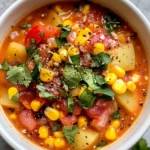 Homemade Smoky Tomato & Corn Chowder photo