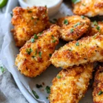 Homemade Takis-Crusted Chicken Tenders (Lime Ranch) recipe photo