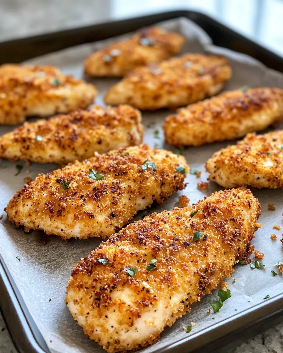 Easy Takis-Crusted Chicken Tenders (Lime Ranch) food shot