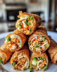 Homemade Takis Crunch Lomein Spring Rolls recipe photo