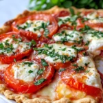 Homemade Tomato Pie & Pickle-Slaw Picnic Box recipe photo