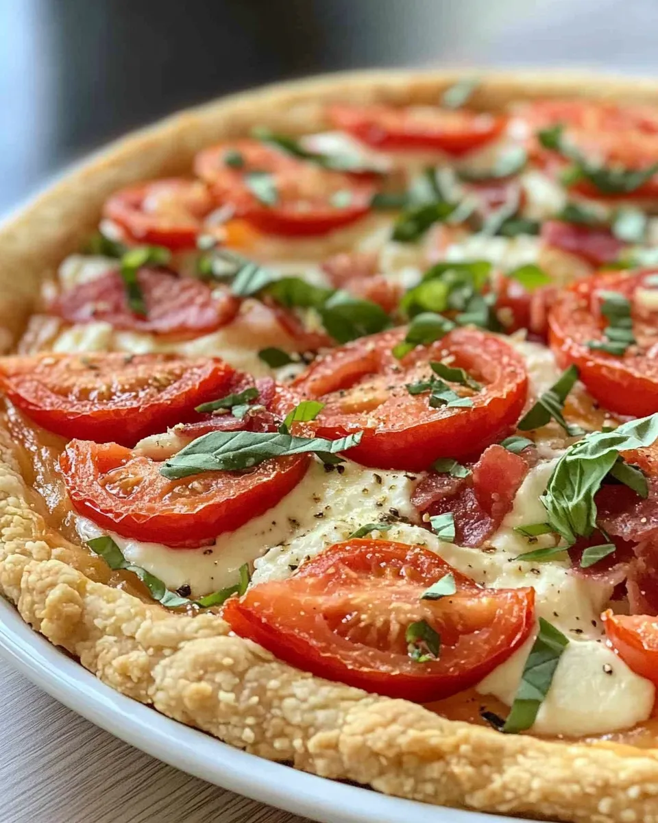Delicious Tomato Pie & Pickle-Slaw Picnic Box plate image