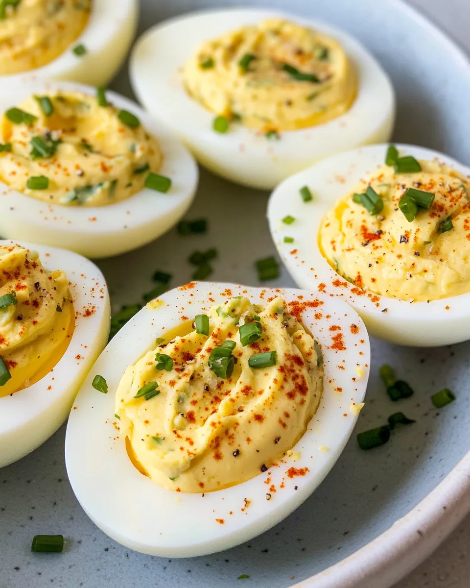 Classic Zucchini Relish Deviled Eggs 2.0 image