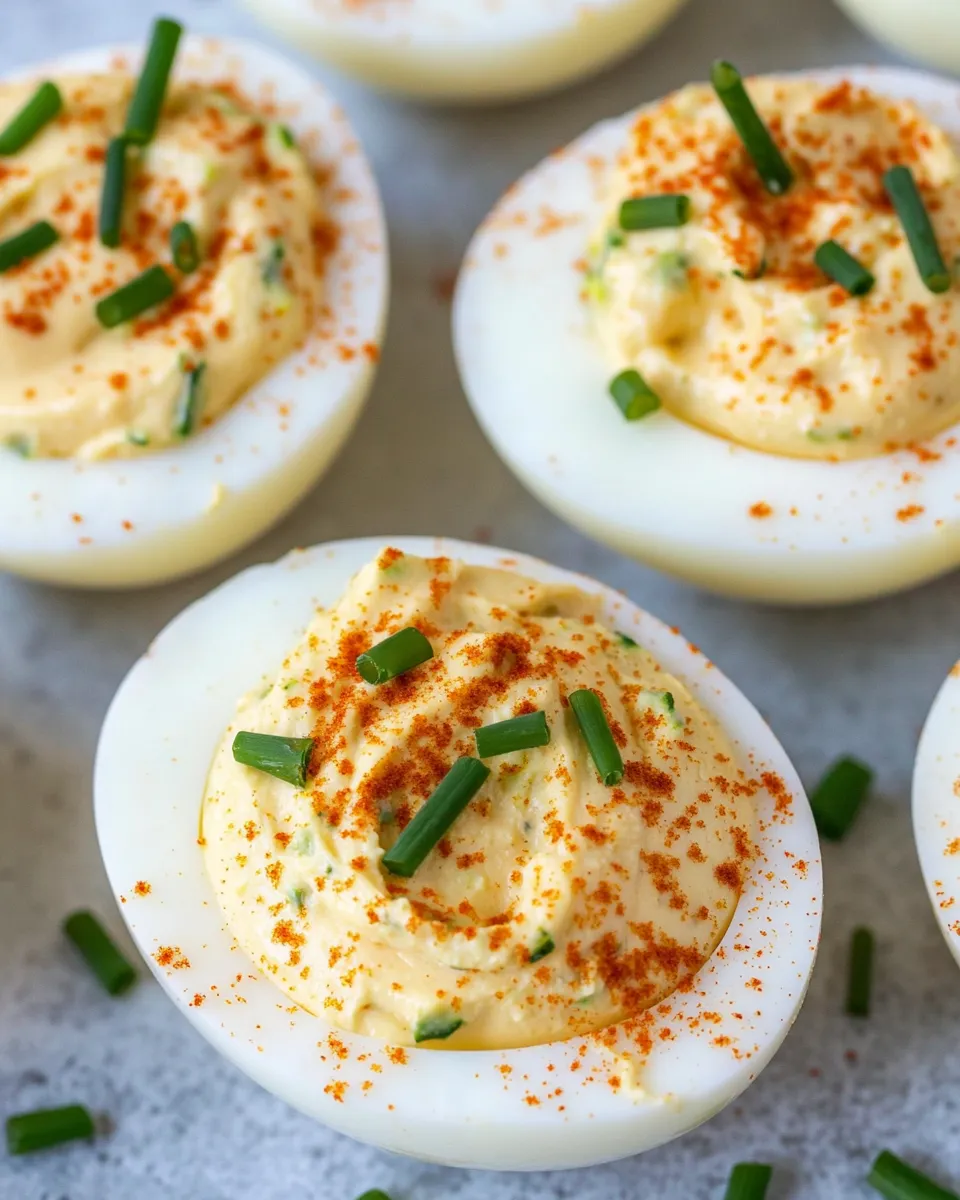 Easy Zucchini Relish Deviled Eggs 2.0 recipe photo