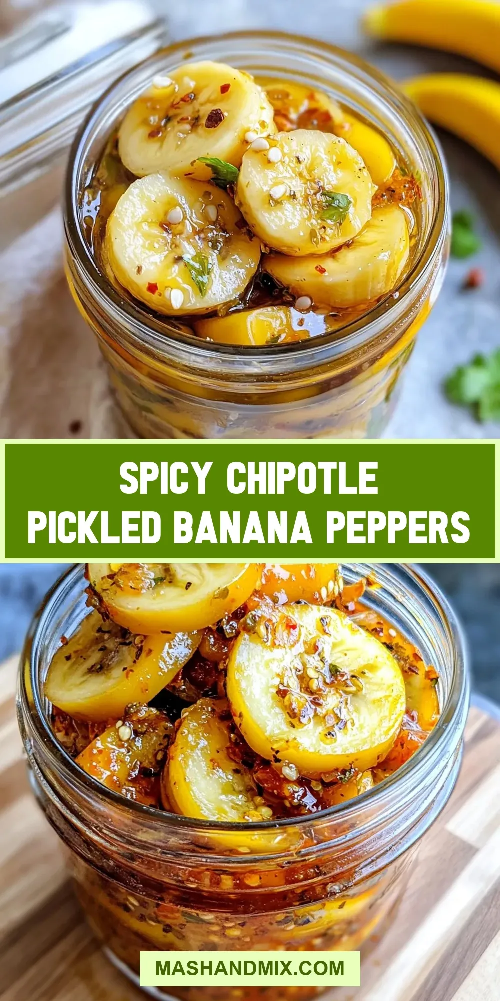 Spicy Chipotle Pickled Banana Peppers (Tasty & Delicious)