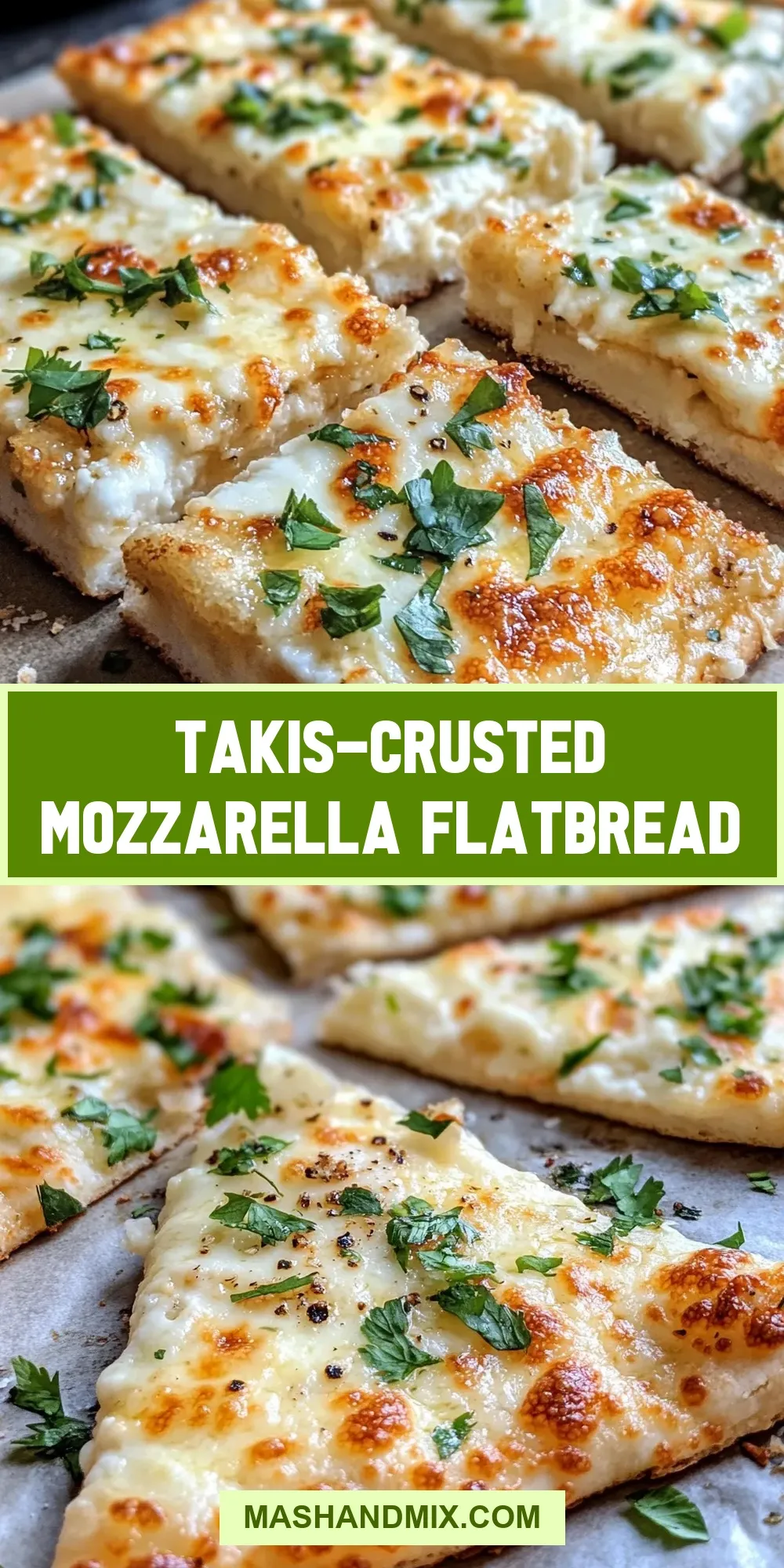 How To Make Simple Takis-Crusted Mozzarella Flatbread