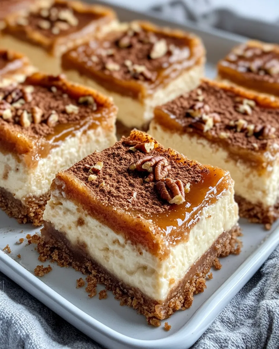 Easy Apple Butter Cheesecake Bars dish photo