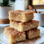 Homemade Apple Butter Snickerdoodle Bars recipe photo