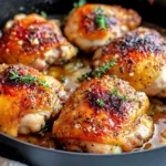 Homemade Apple Cider Braised Chicken Thighs recipe photo