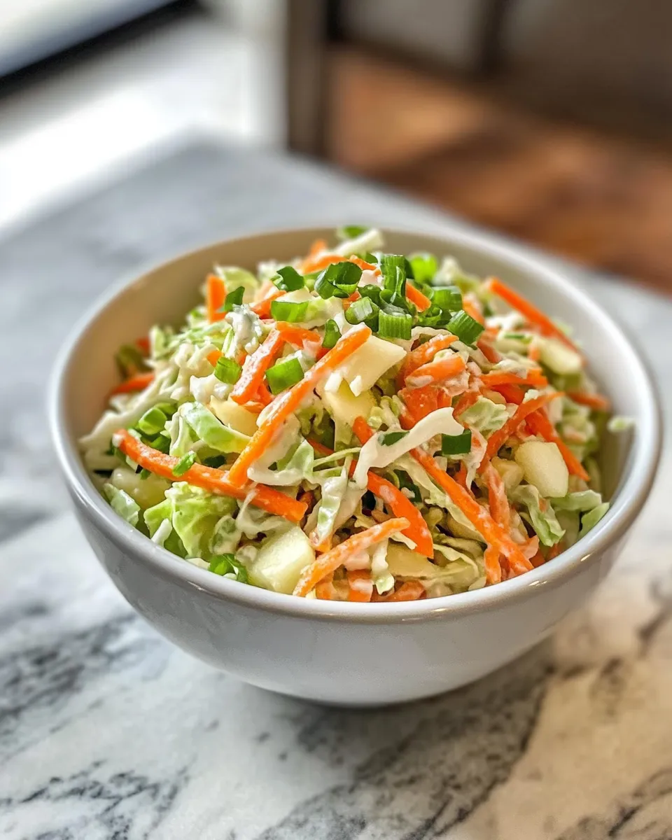 Classic Apple Cider Mustard Slaw dish photo