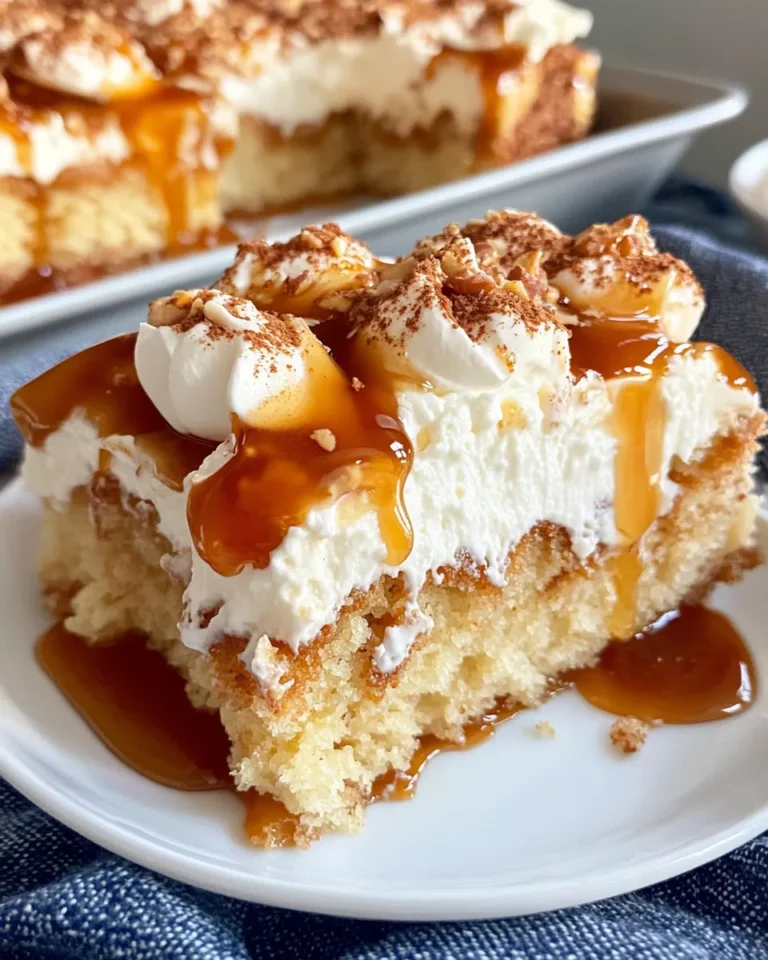 Homemade Apple Cider Poke Cake photo